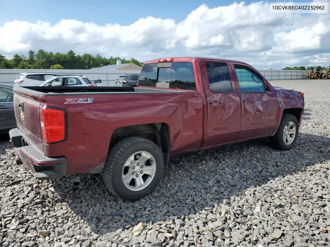 2016 Chevrolet Silverado K1500 Lt VIN: 1GCVKREC4GZ252962 Lot: 70757604