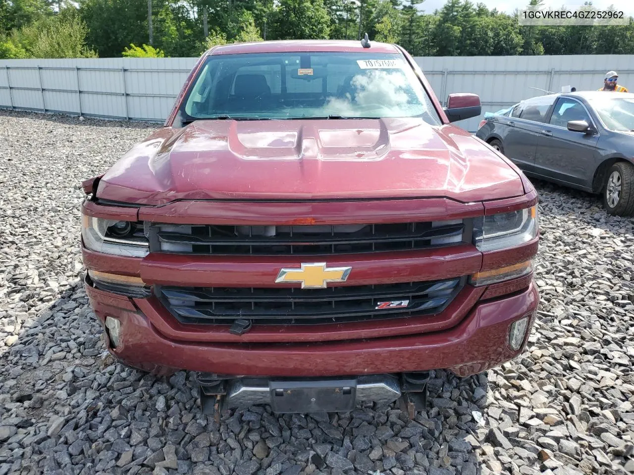 1GCVKREC4GZ252962 2016 Chevrolet Silverado K1500 Lt