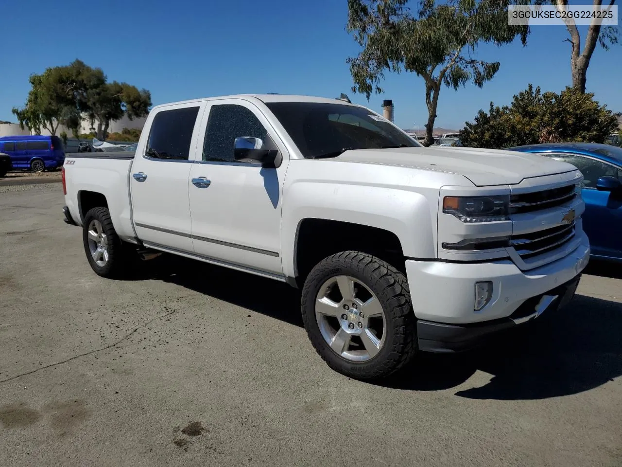 2016 Chevrolet Silverado K1500 Ltz VIN: 3GCUKSEC2GG224225 Lot: 71089444