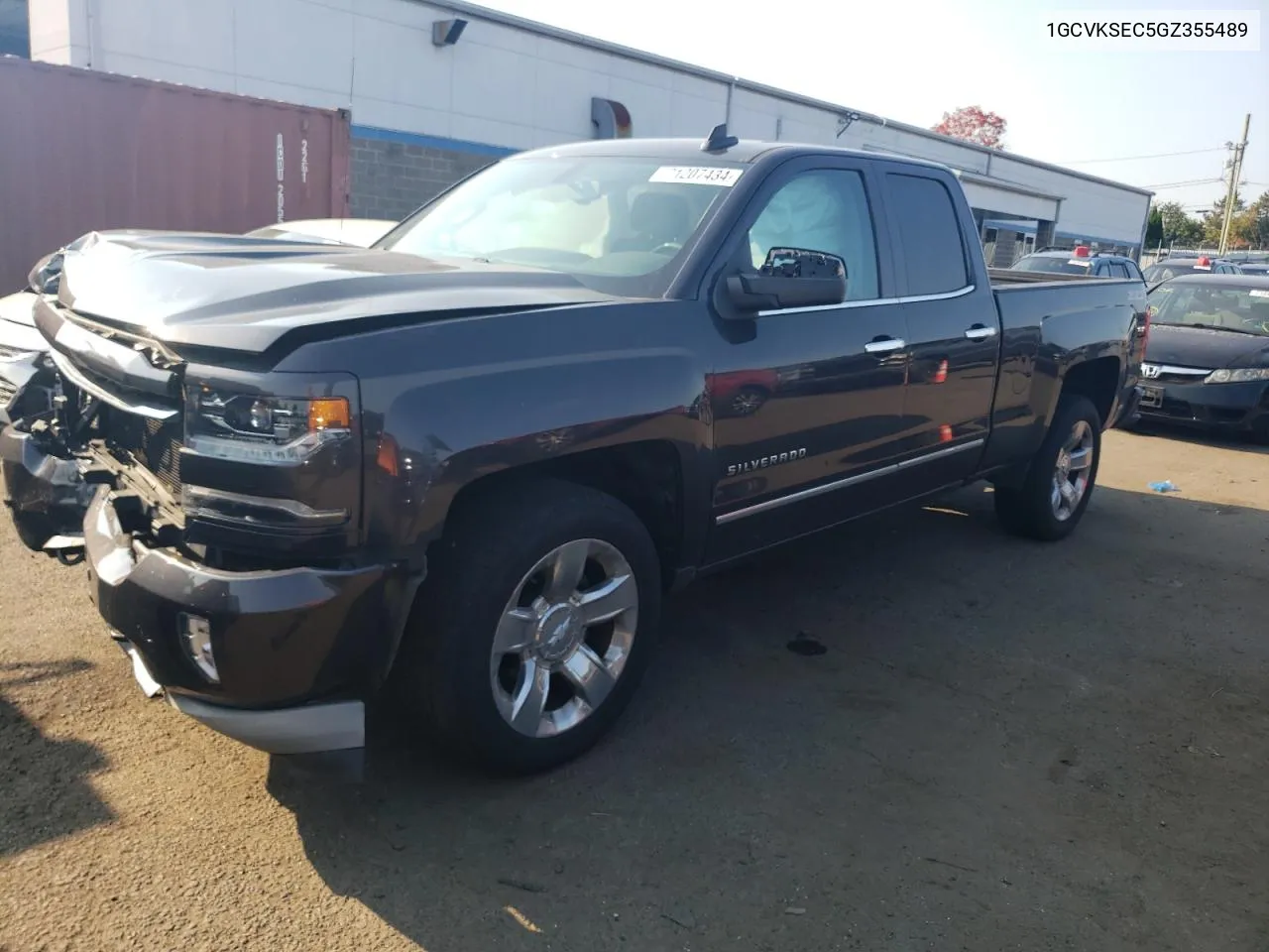 2016 Chevrolet Silverado K1500 Ltz VIN: 1GCVKSEC5GZ355489 Lot: 71207434