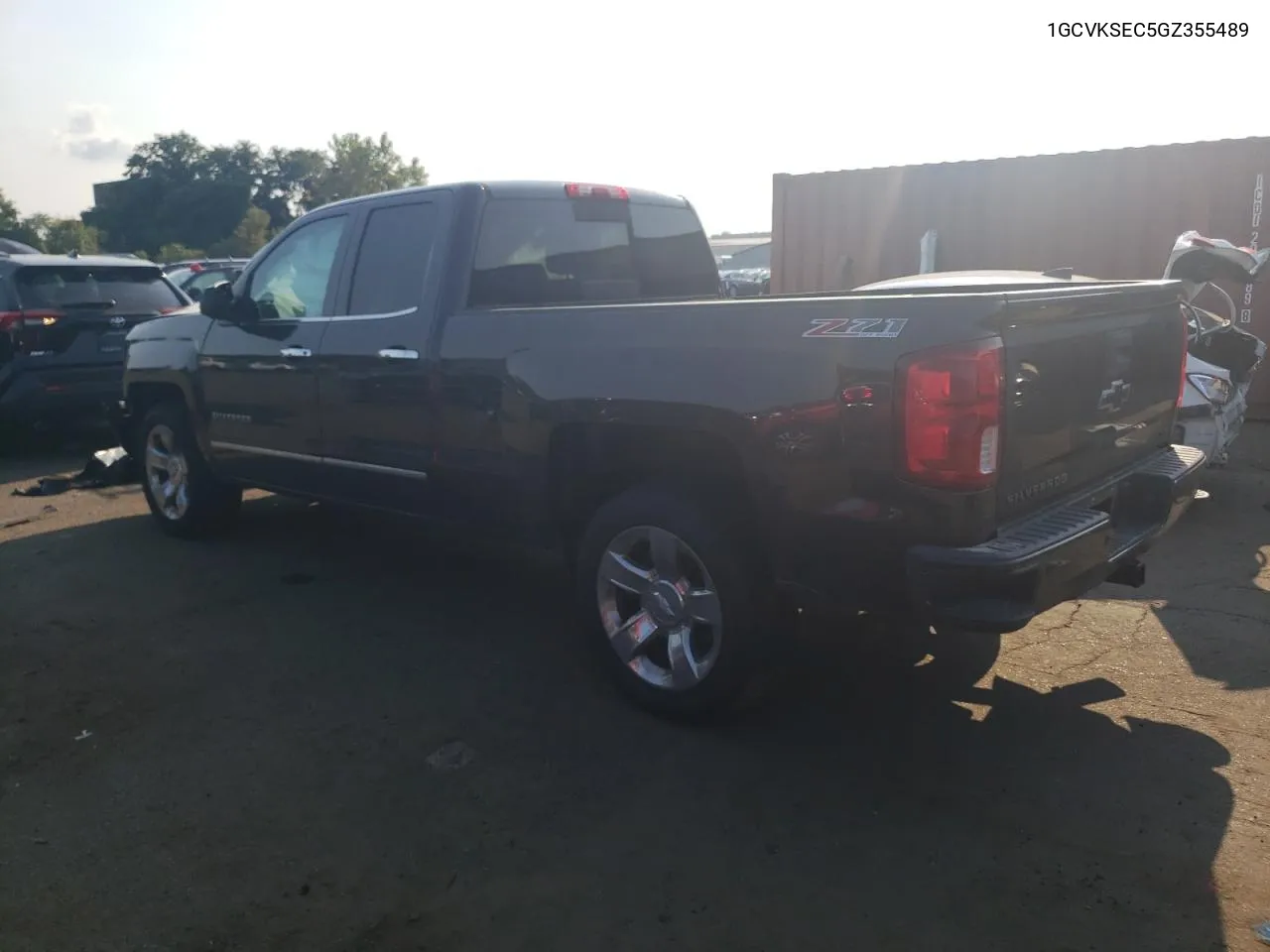 2016 Chevrolet Silverado K1500 Ltz VIN: 1GCVKSEC5GZ355489 Lot: 71207434