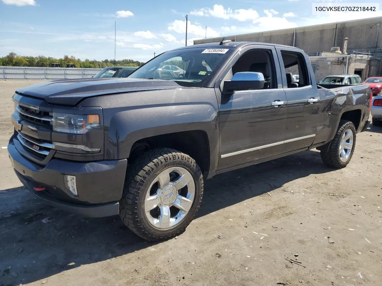 2016 Chevrolet Silverado K1500 Ltz VIN: 1GCVKSEC7GZ218442 Lot: 71236594