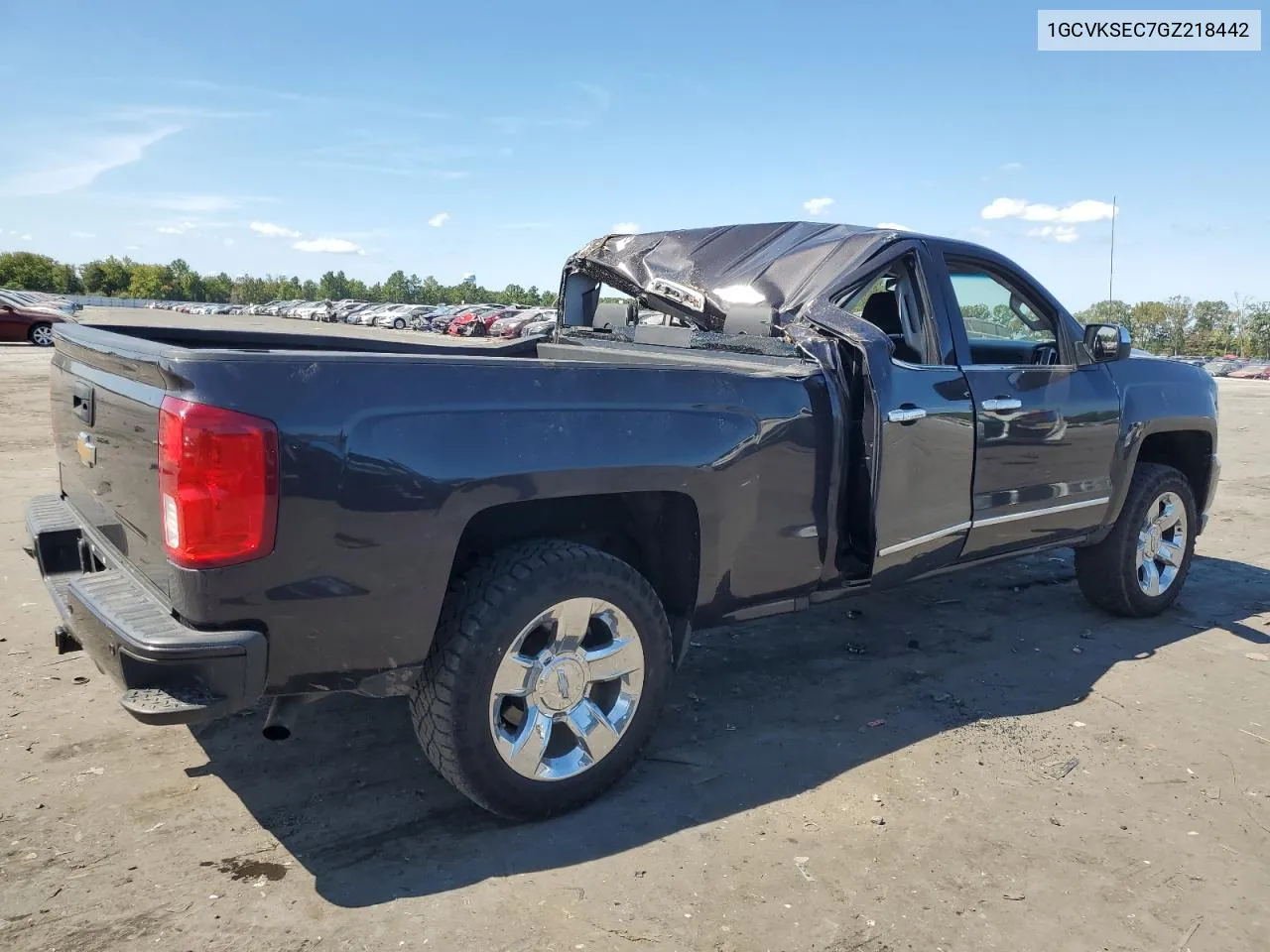 2016 Chevrolet Silverado K1500 Ltz VIN: 1GCVKSEC7GZ218442 Lot: 71236594