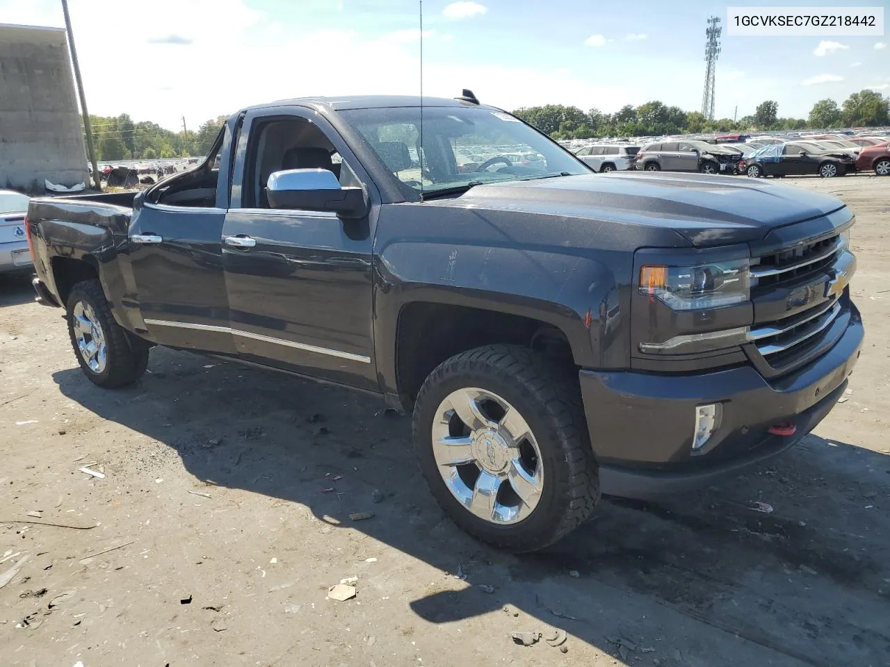 2016 Chevrolet Silverado K1500 Ltz VIN: 1GCVKSEC7GZ218442 Lot: 71236594