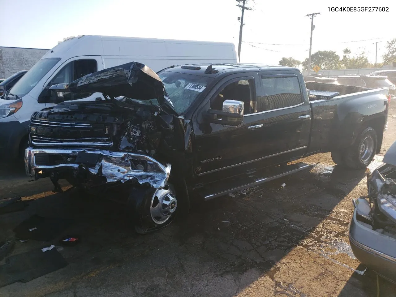 2016 Chevrolet Silverado K3500 Ltz VIN: 1GC4K0E85GF277602 Lot: 71300534