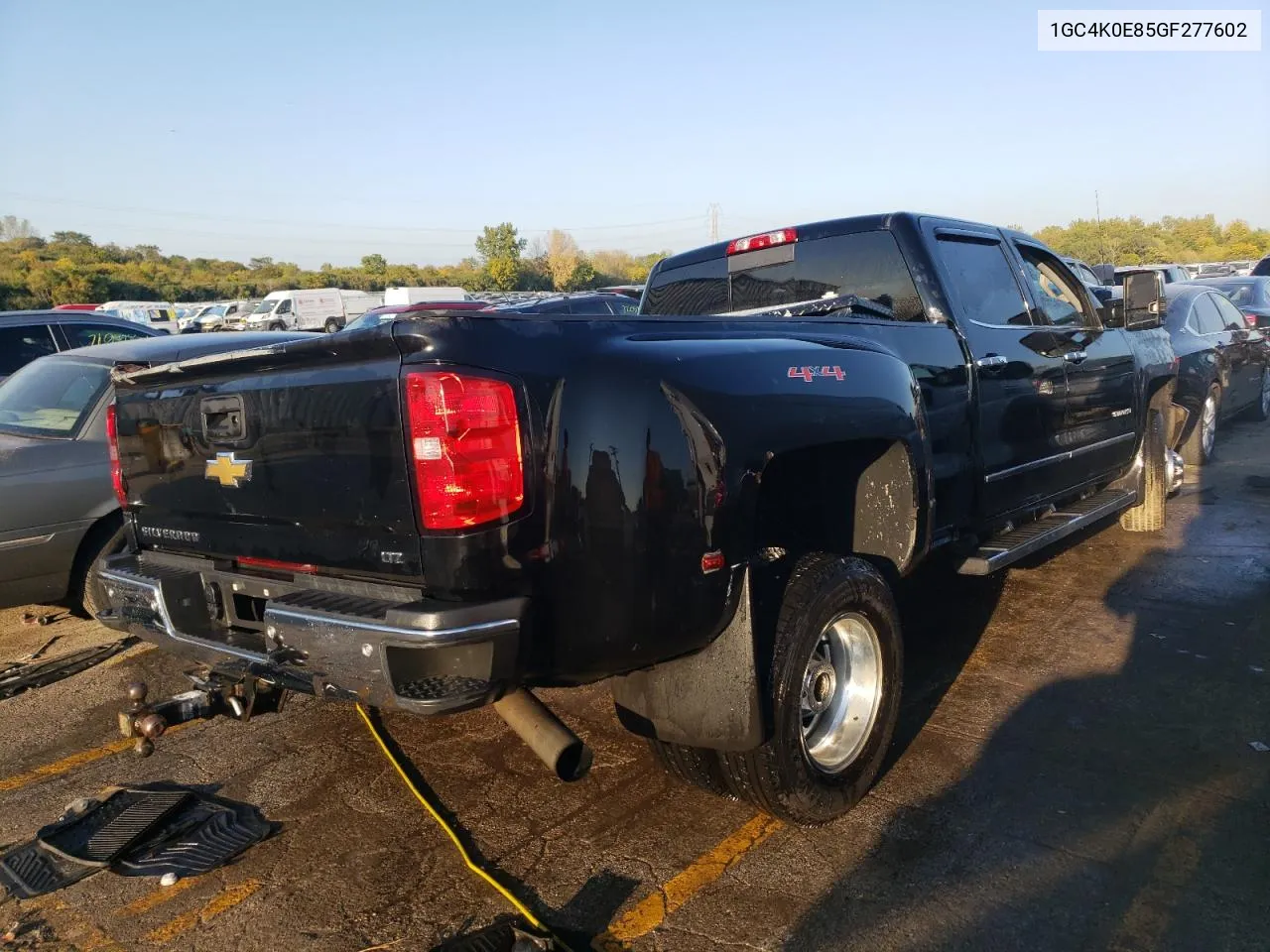 2016 Chevrolet Silverado K3500 Ltz VIN: 1GC4K0E85GF277602 Lot: 71300534