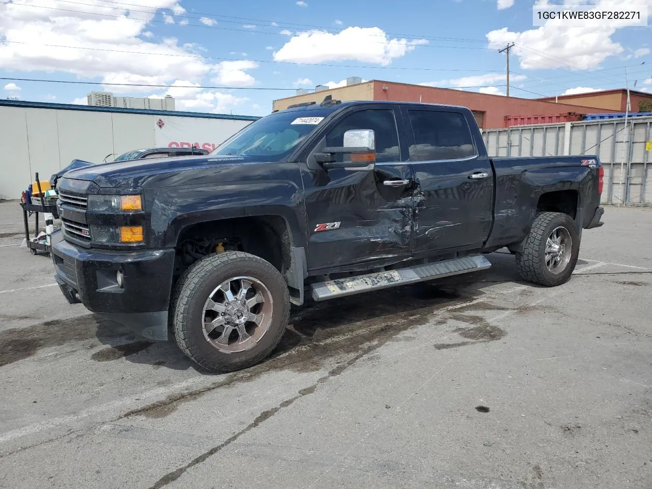 2016 Chevrolet Silverado K2500 Heavy Duty Ltz VIN: 1GC1KWE83GF282271 Lot: 71442074