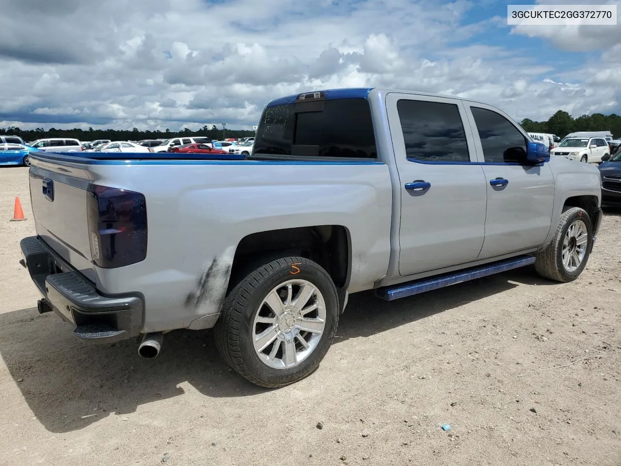 2016 Chevrolet Silverado K1500 High Country VIN: 3GCUKTEC2GG372770 Lot: 71443544