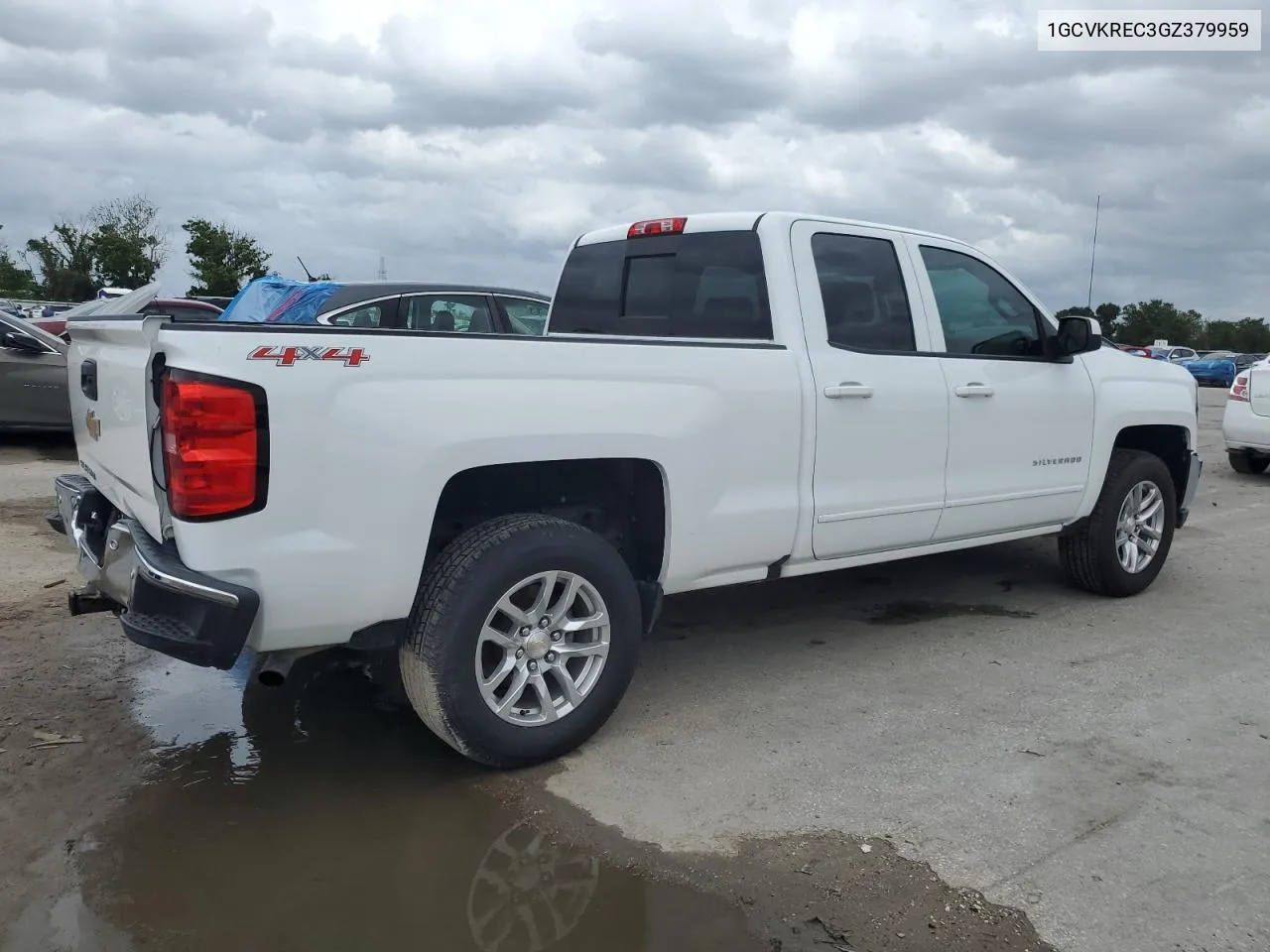 1GCVKREC3GZ379959 2016 Chevrolet Silverado K1500 Lt