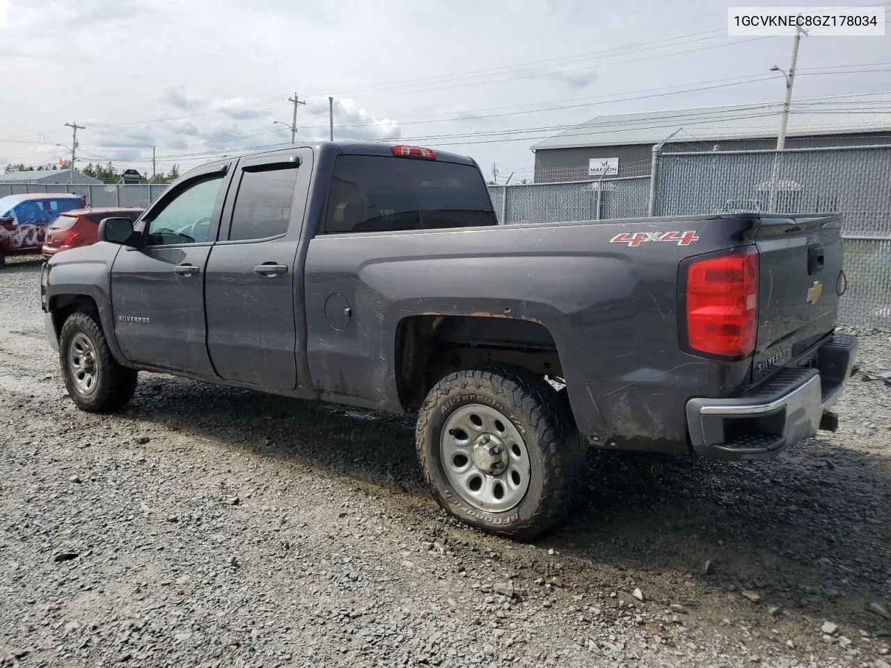 2016 Chevrolet Silverado K1500 VIN: 1GCVKNEC8GZ178034 Lot: 71551464