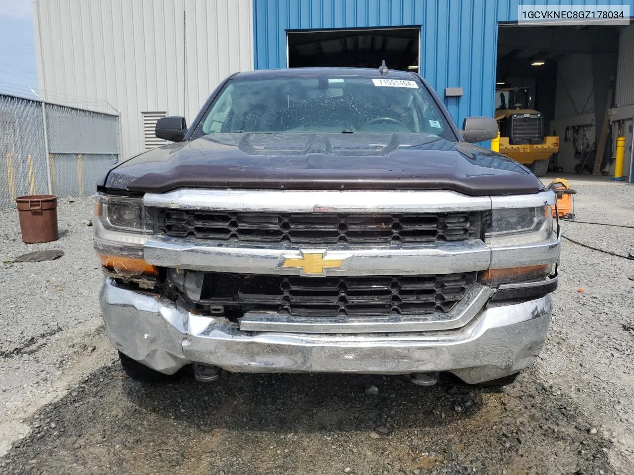 1GCVKNEC8GZ178034 2016 Chevrolet Silverado K1500