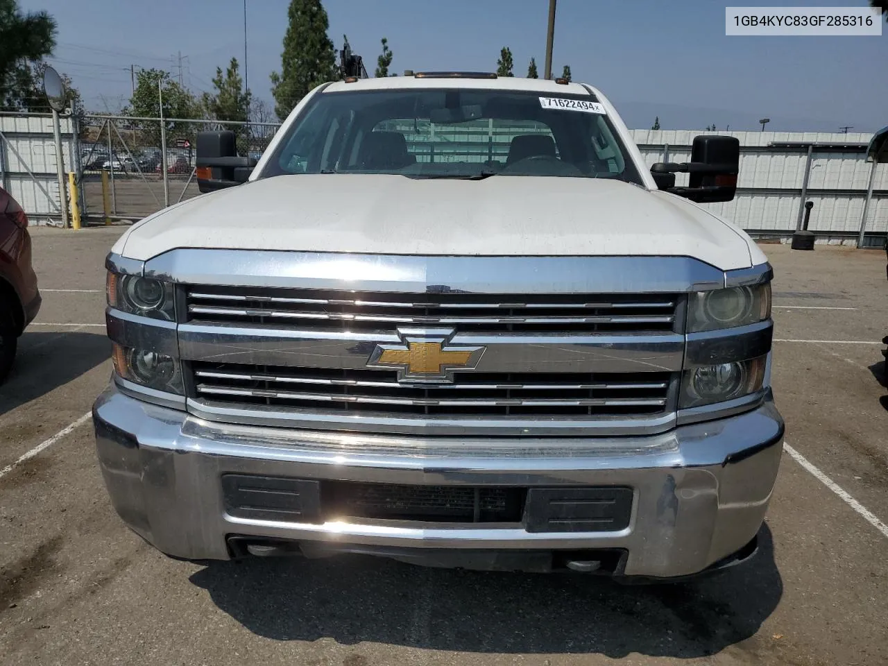 1GB4KYC83GF285316 2016 Chevrolet Silverado K3500