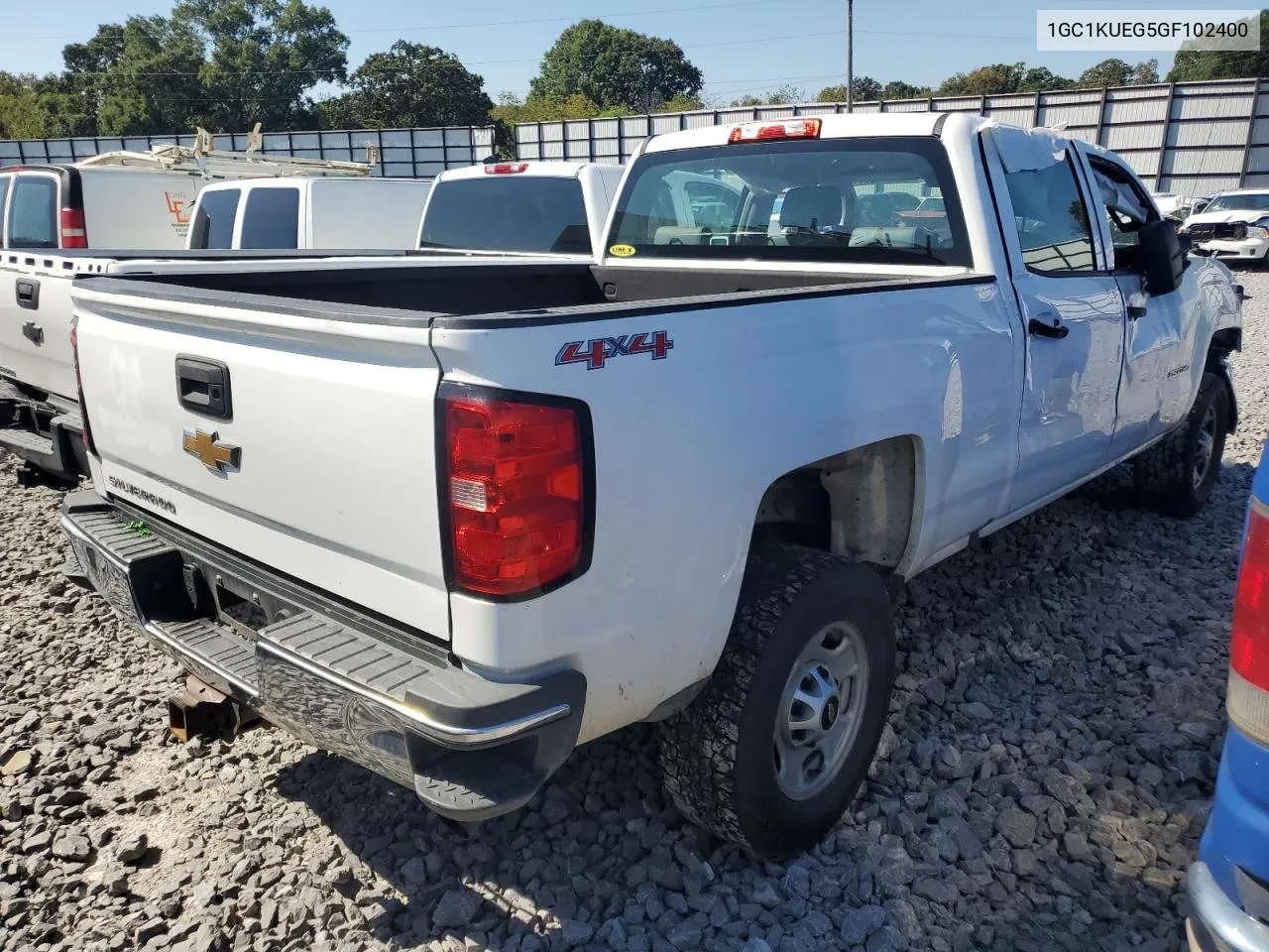 2016 Chevrolet Silverado K2500 Heavy Duty VIN: 1GC1KUEG5GF102400 Lot: 71643074