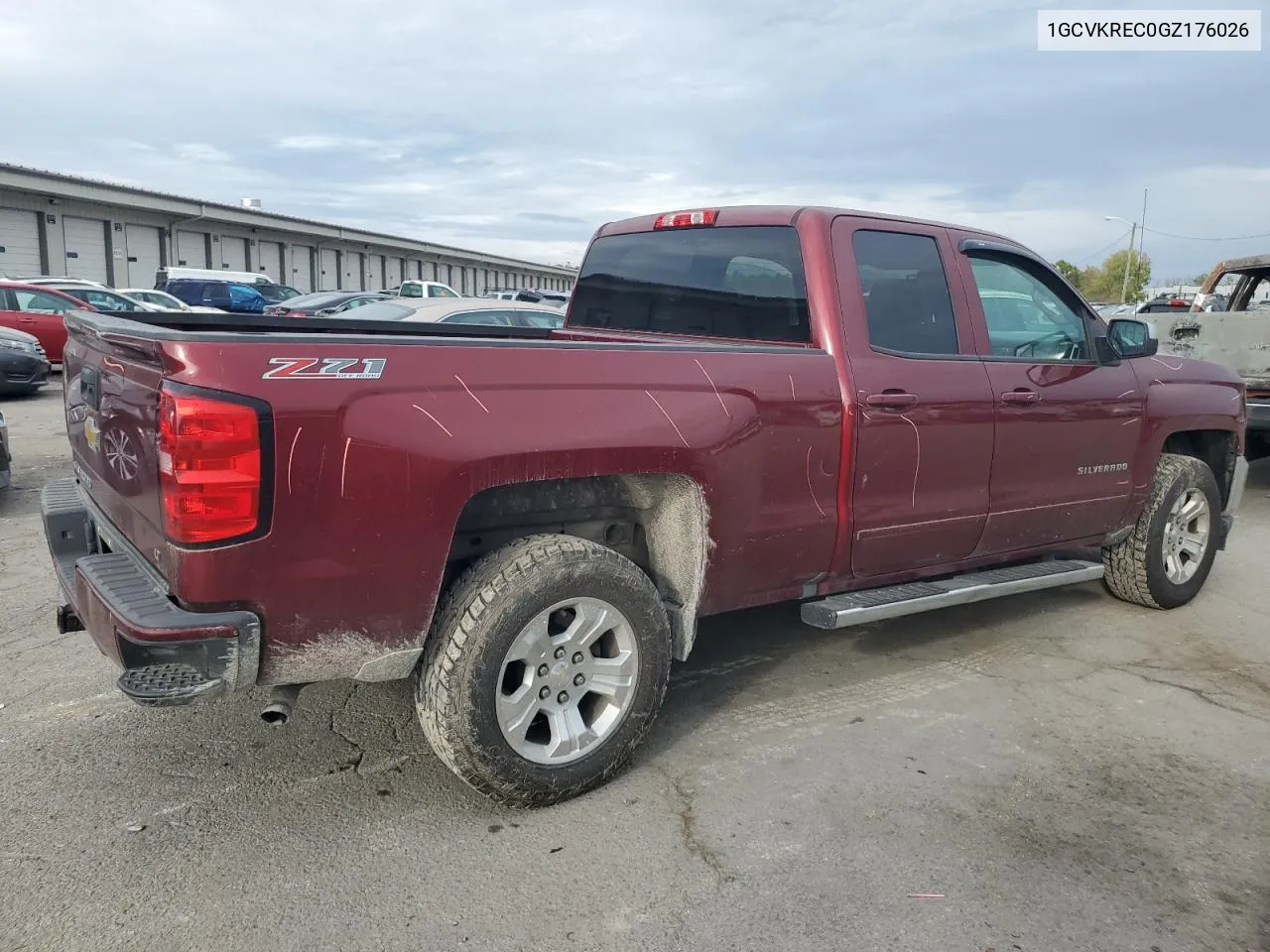 2016 Chevrolet Silverado K1500 Lt VIN: 1GCVKREC0GZ176026 Lot: 71707044