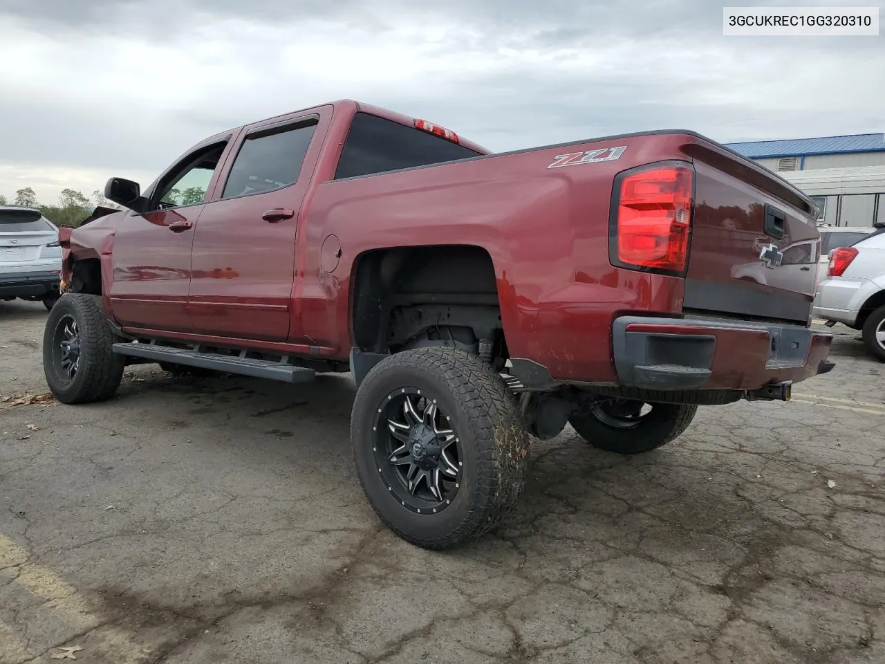 2016 Chevrolet Silverado K1500 Lt VIN: 3GCUKREC1GG320310 Lot: 71758274