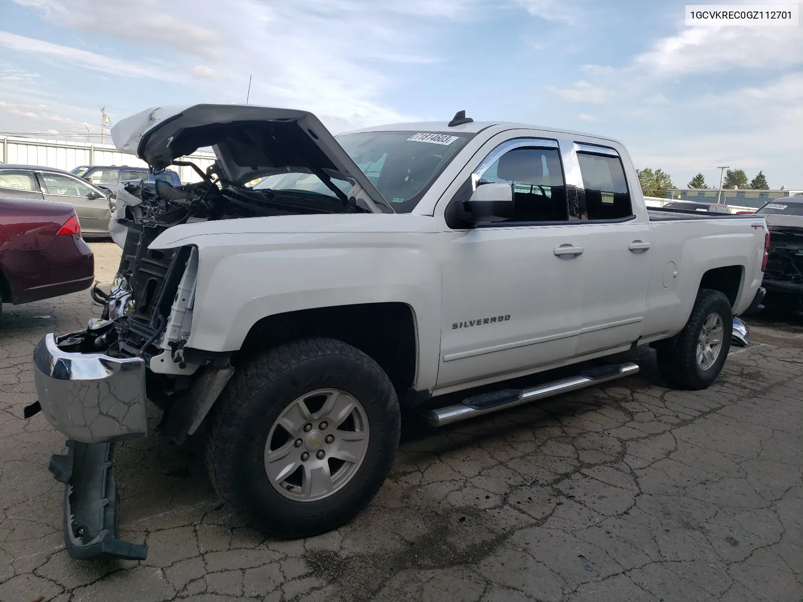 2016 Chevrolet Silverado K1500 Lt VIN: 1GCVKREC0GZ112701 Lot: 71814603