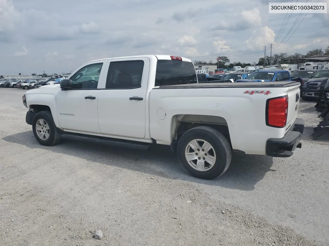 2016 Chevrolet Silverado K1500 VIN: 3GCUKNEC1GG342073 Lot: 71829024