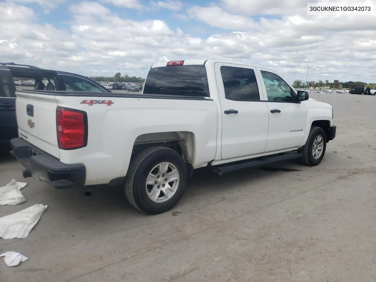 2016 Chevrolet Silverado K1500 VIN: 3GCUKNEC1GG342073 Lot: 71829024