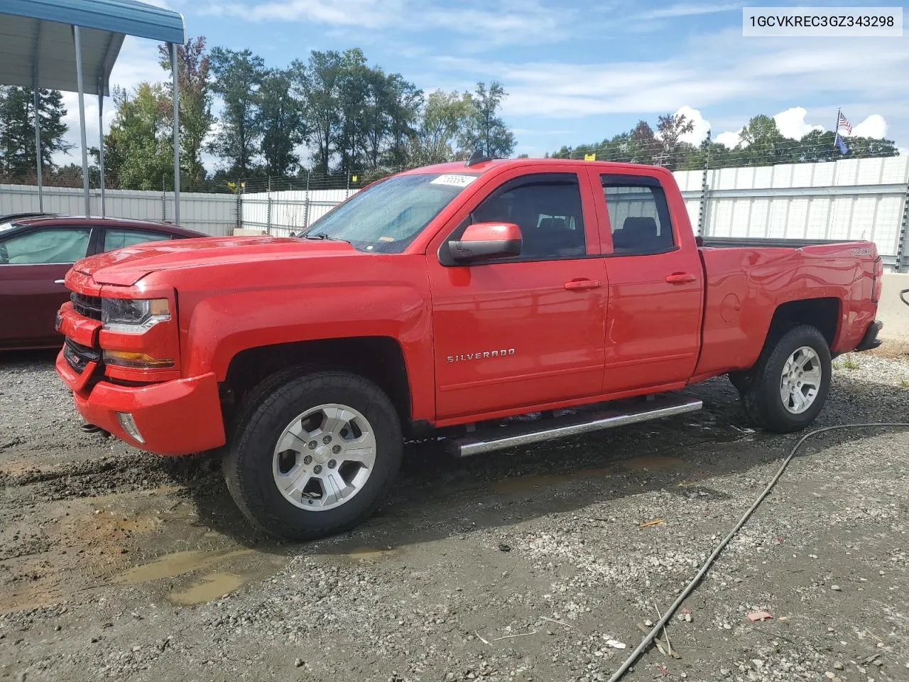 2016 Chevrolet Silverado K1500 Lt VIN: 1GCVKREC3GZ343298 Lot: 71865364