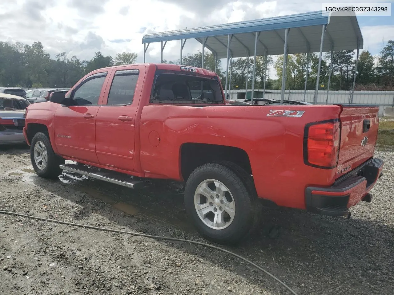 1GCVKREC3GZ343298 2016 Chevrolet Silverado K1500 Lt