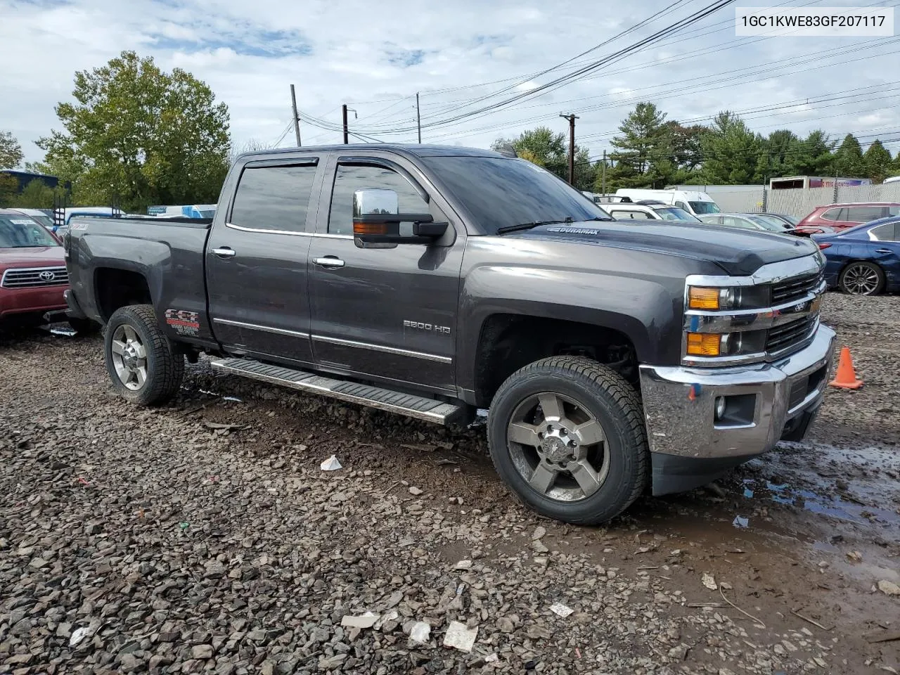 2016 Chevrolet Silverado K2500 Heavy Duty Ltz VIN: 1GC1KWE83GF207117 Lot: 71929544