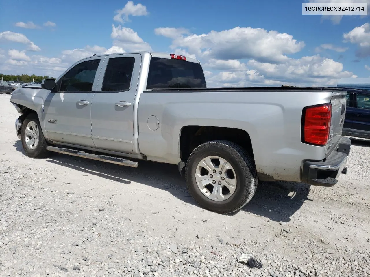 2016 Chevrolet Silverado C1500 Lt VIN: 1GCRCRECXGZ412714 Lot: 71944774