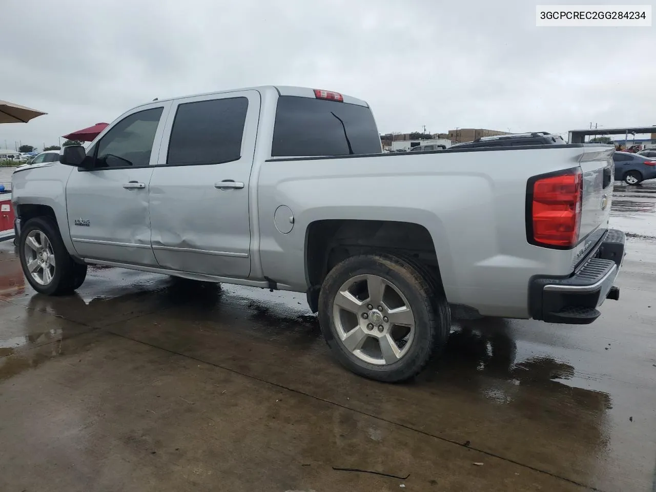 2016 Chevrolet Silverado C1500 Lt VIN: 3GCPCREC2GG284234 Lot: 71961054