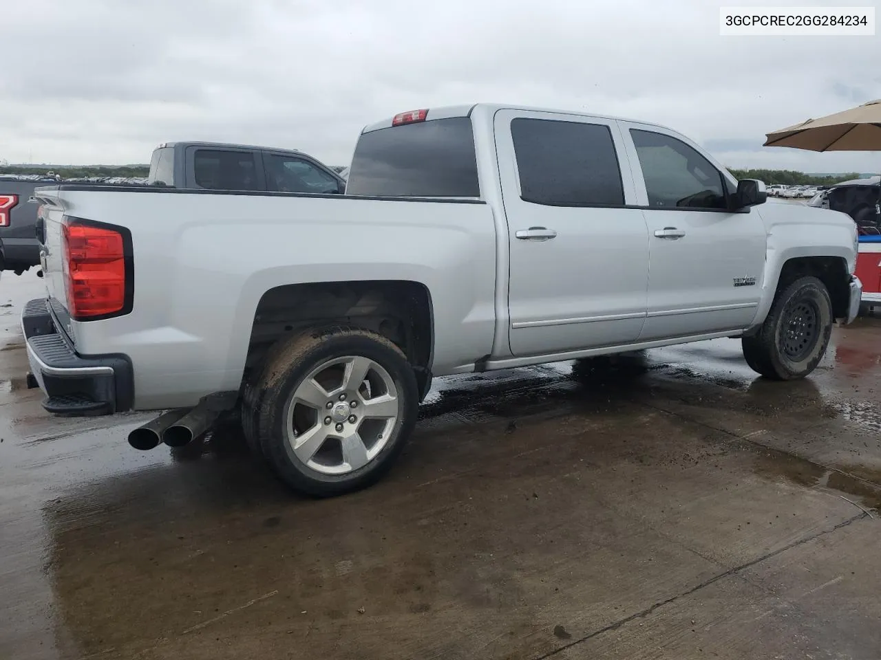 2016 Chevrolet Silverado C1500 Lt VIN: 3GCPCREC2GG284234 Lot: 71961054