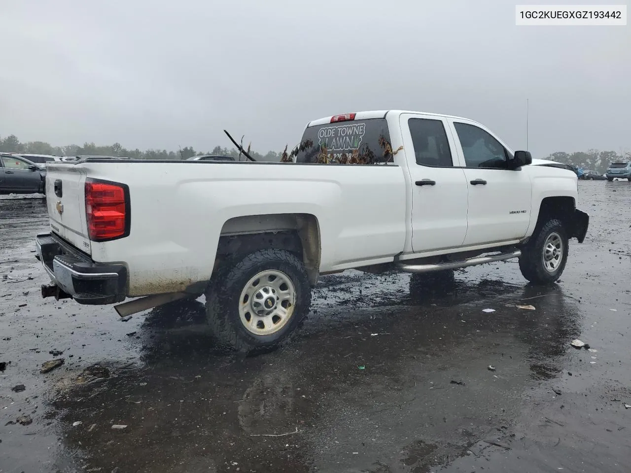 2016 Chevrolet Silverado K2500 Heavy Duty VIN: 1GC2KUEGXGZ193442 Lot: 72013214