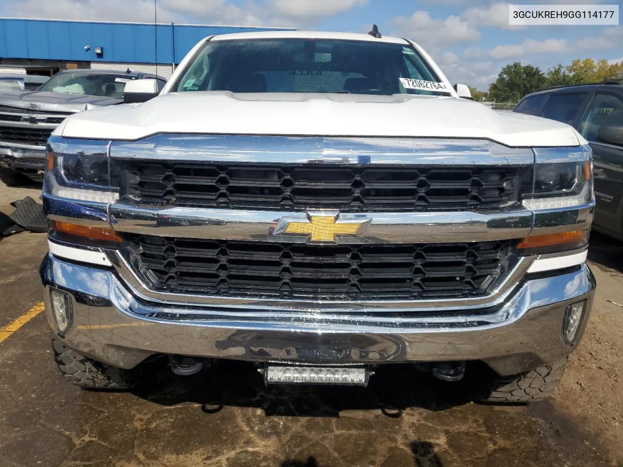 2016 Chevrolet Silverado K1500 Lt VIN: 3GCUKREH9GG114177 Lot: 72062764