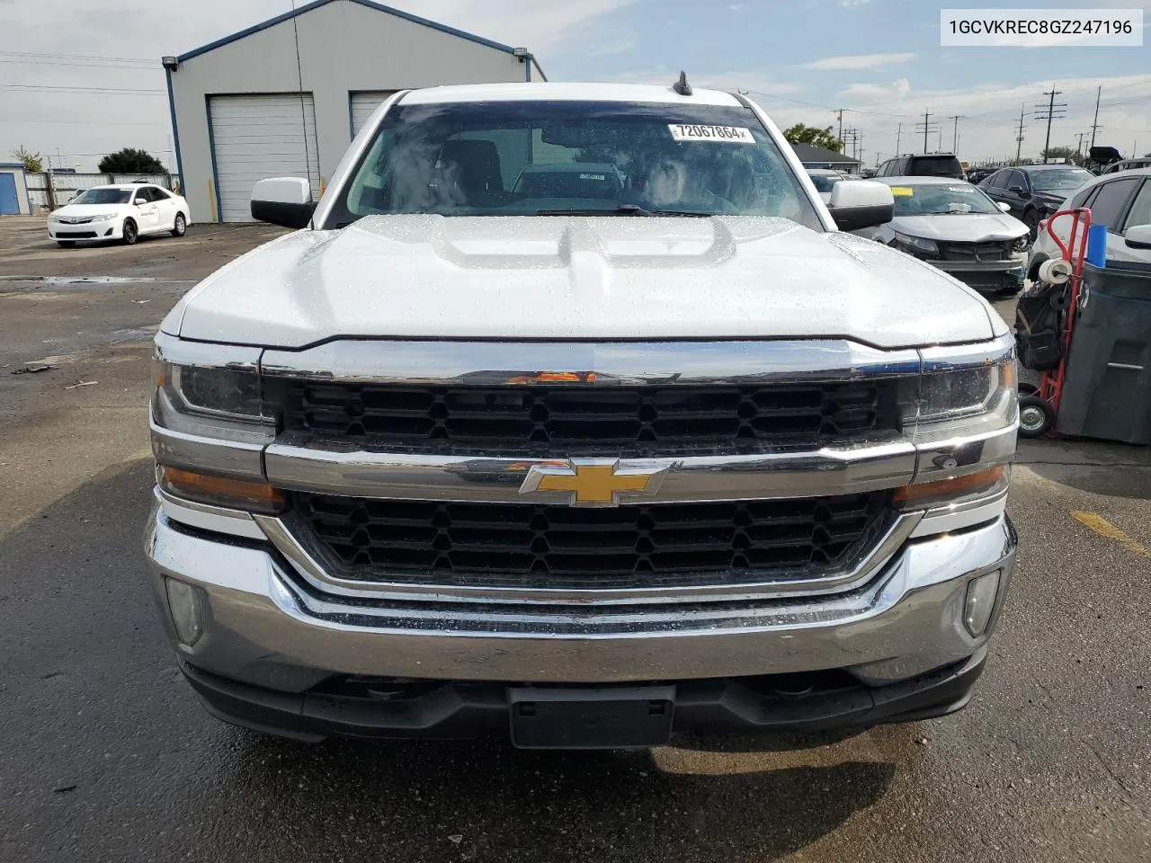 2016 Chevrolet Silverado K1500 Lt VIN: 1GCVKREC8GZ247196 Lot: 72067864