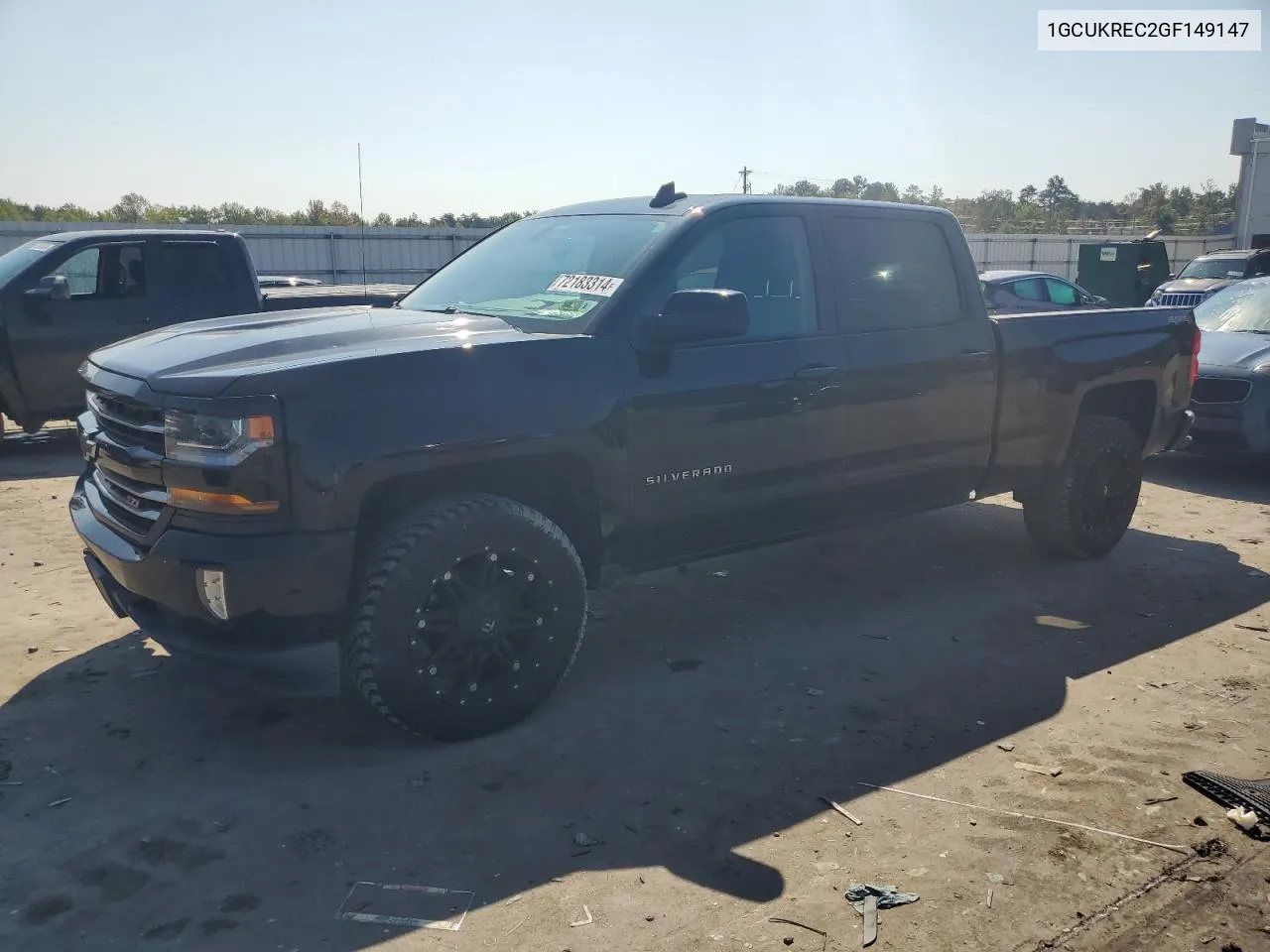 1GCUKREC2GF149147 2016 Chevrolet Silverado K1500 Lt