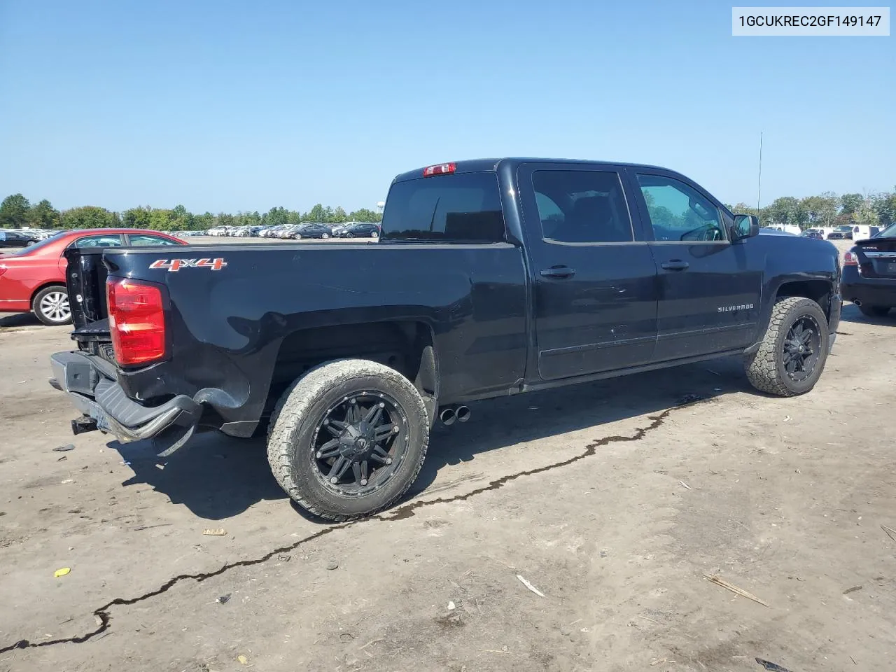 2016 Chevrolet Silverado K1500 Lt VIN: 1GCUKREC2GF149147 Lot: 72183314