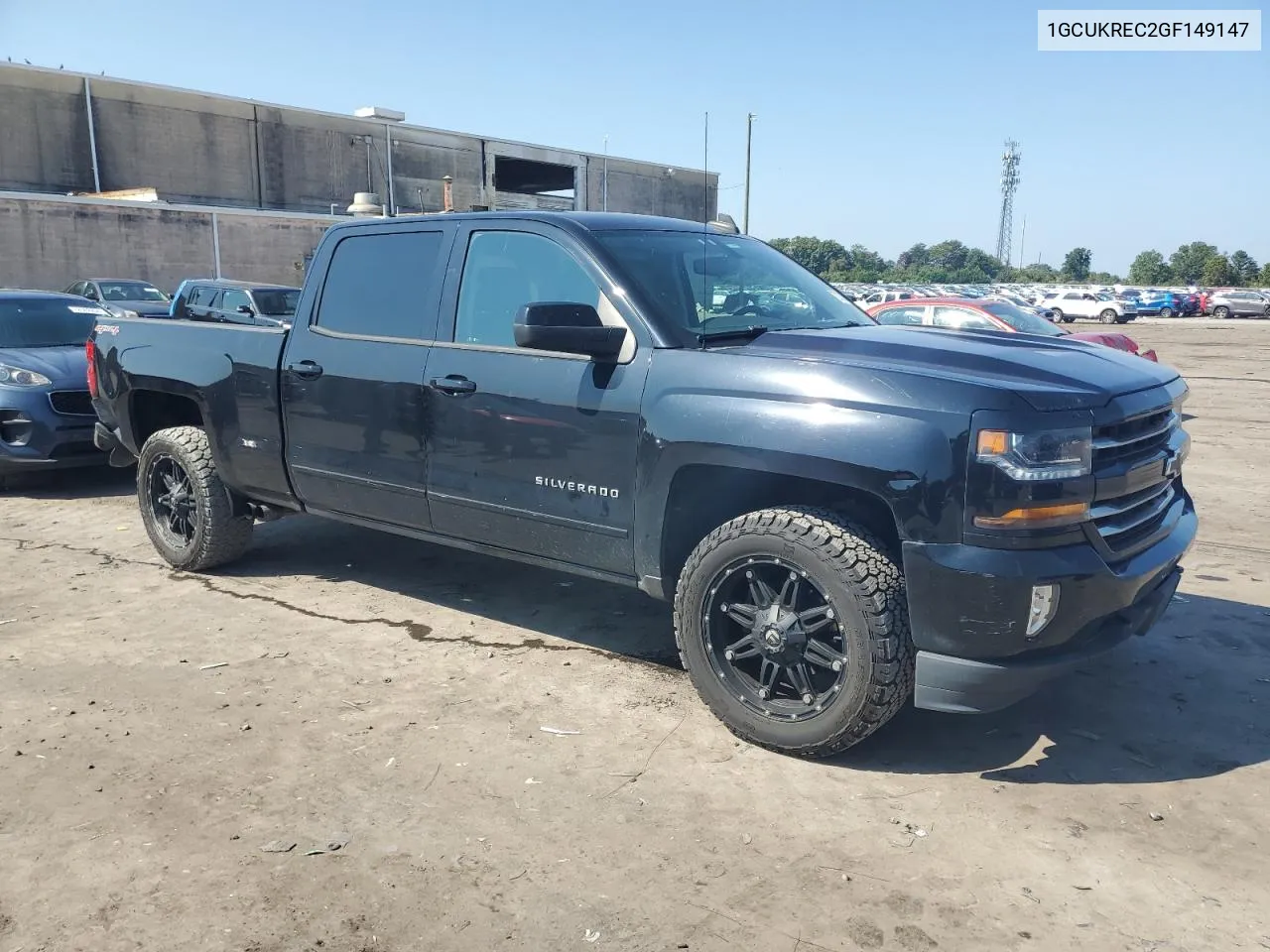 1GCUKREC2GF149147 2016 Chevrolet Silverado K1500 Lt