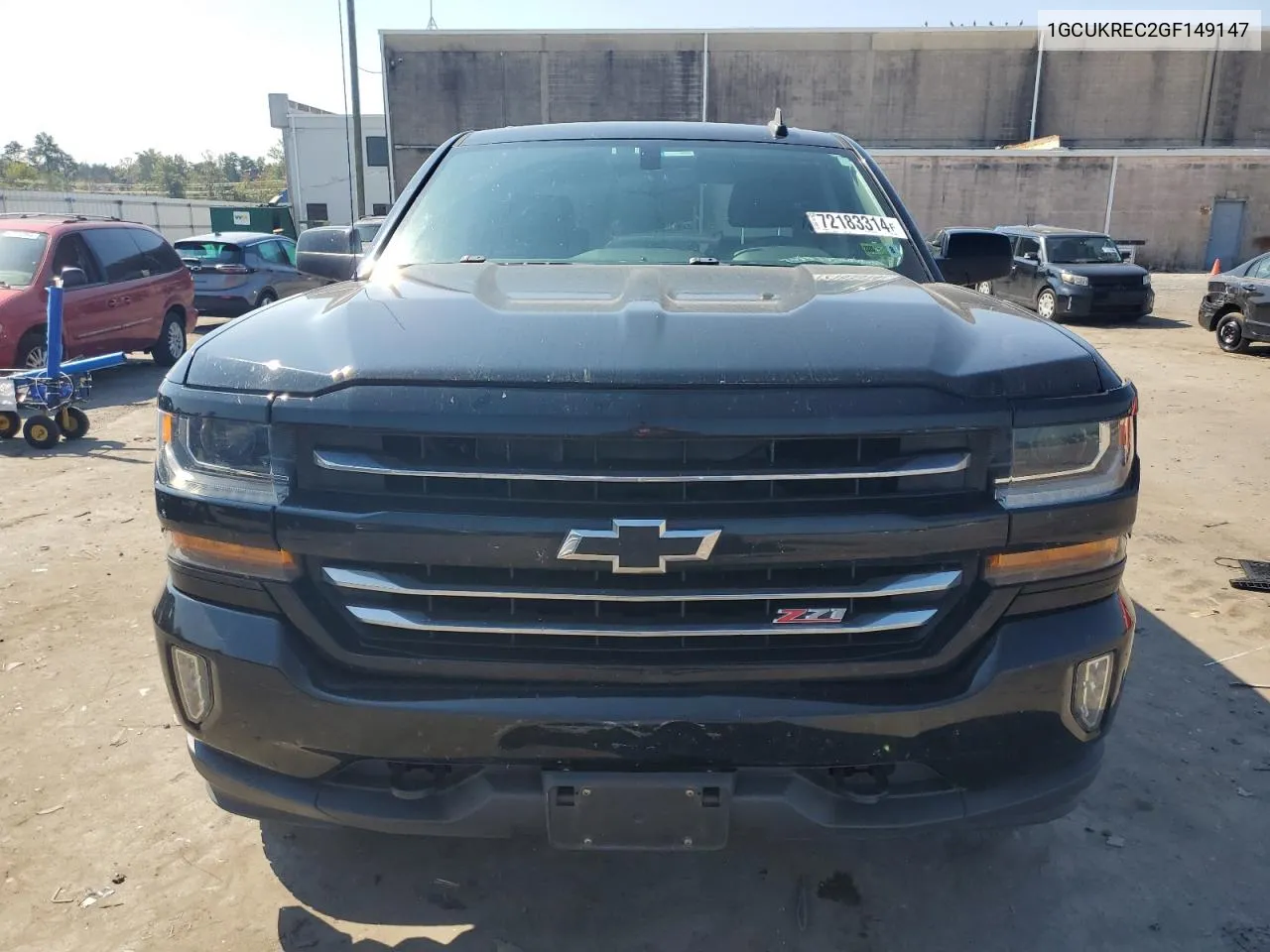 2016 Chevrolet Silverado K1500 Lt VIN: 1GCUKREC2GF149147 Lot: 72183314