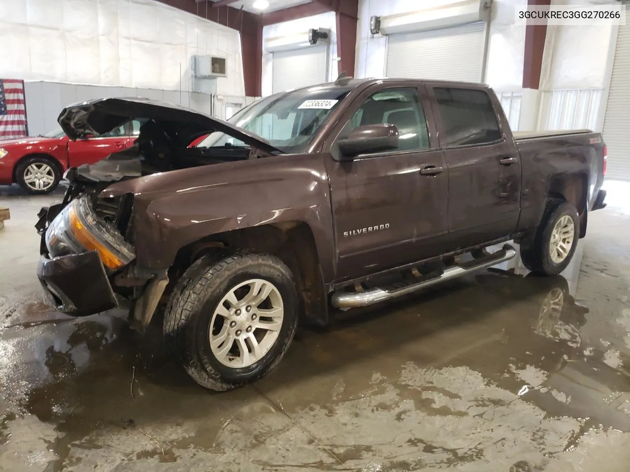 2016 Chevrolet Silverado K1500 Lt VIN: 3GCUKREC3GG270266 Lot: 72336324