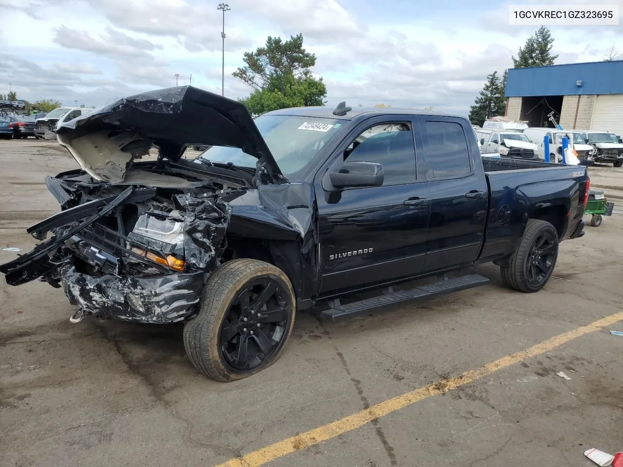 1GCVKREC1GZ323695 2016 Chevrolet Silverado K1500 Lt