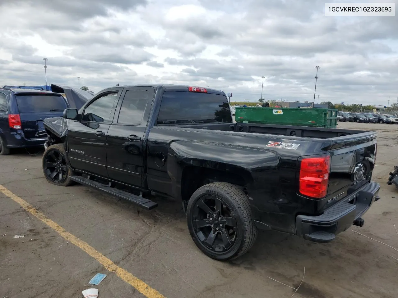 2016 Chevrolet Silverado K1500 Lt VIN: 1GCVKREC1GZ323695 Lot: 72349424