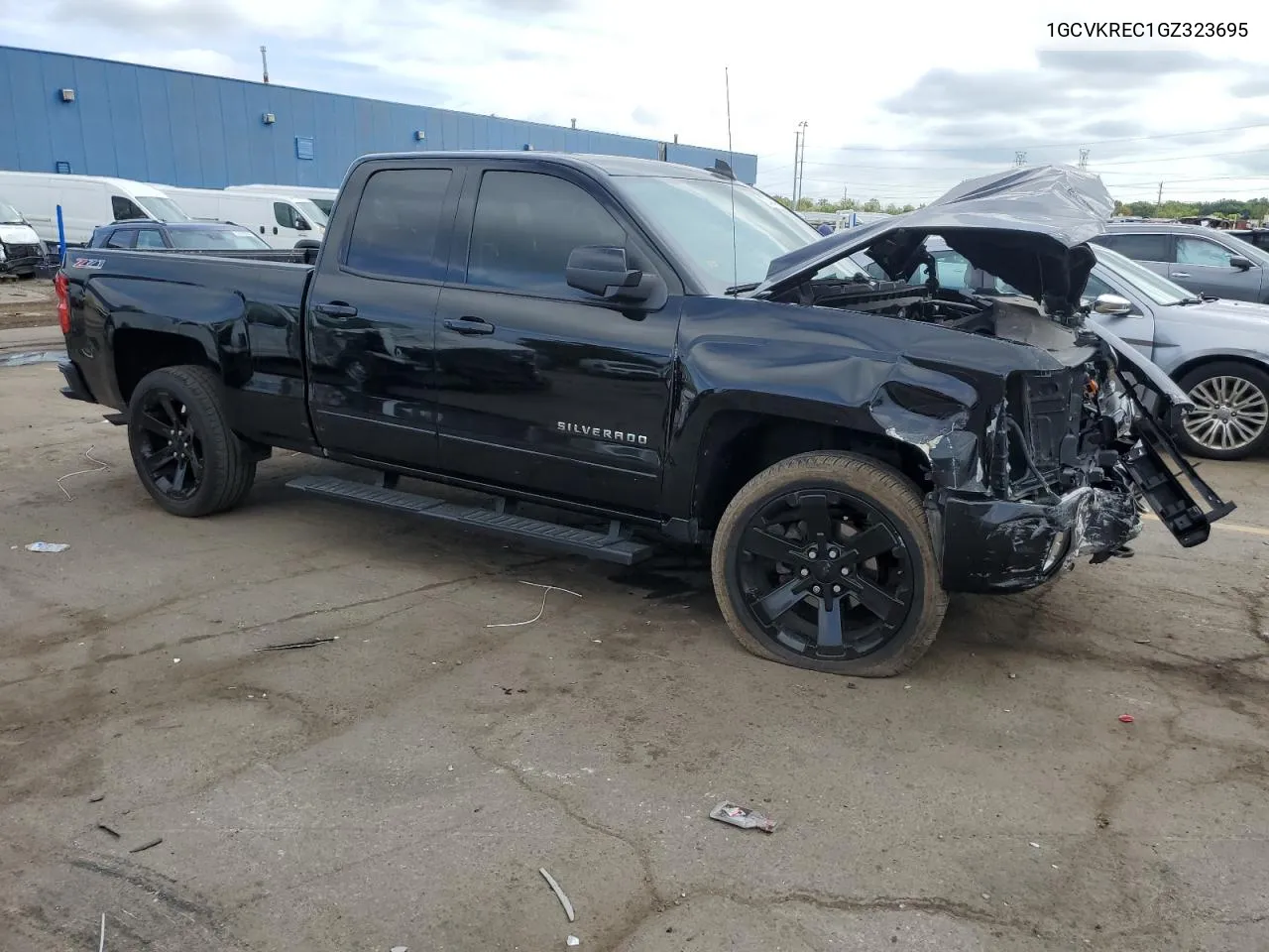 1GCVKREC1GZ323695 2016 Chevrolet Silverado K1500 Lt