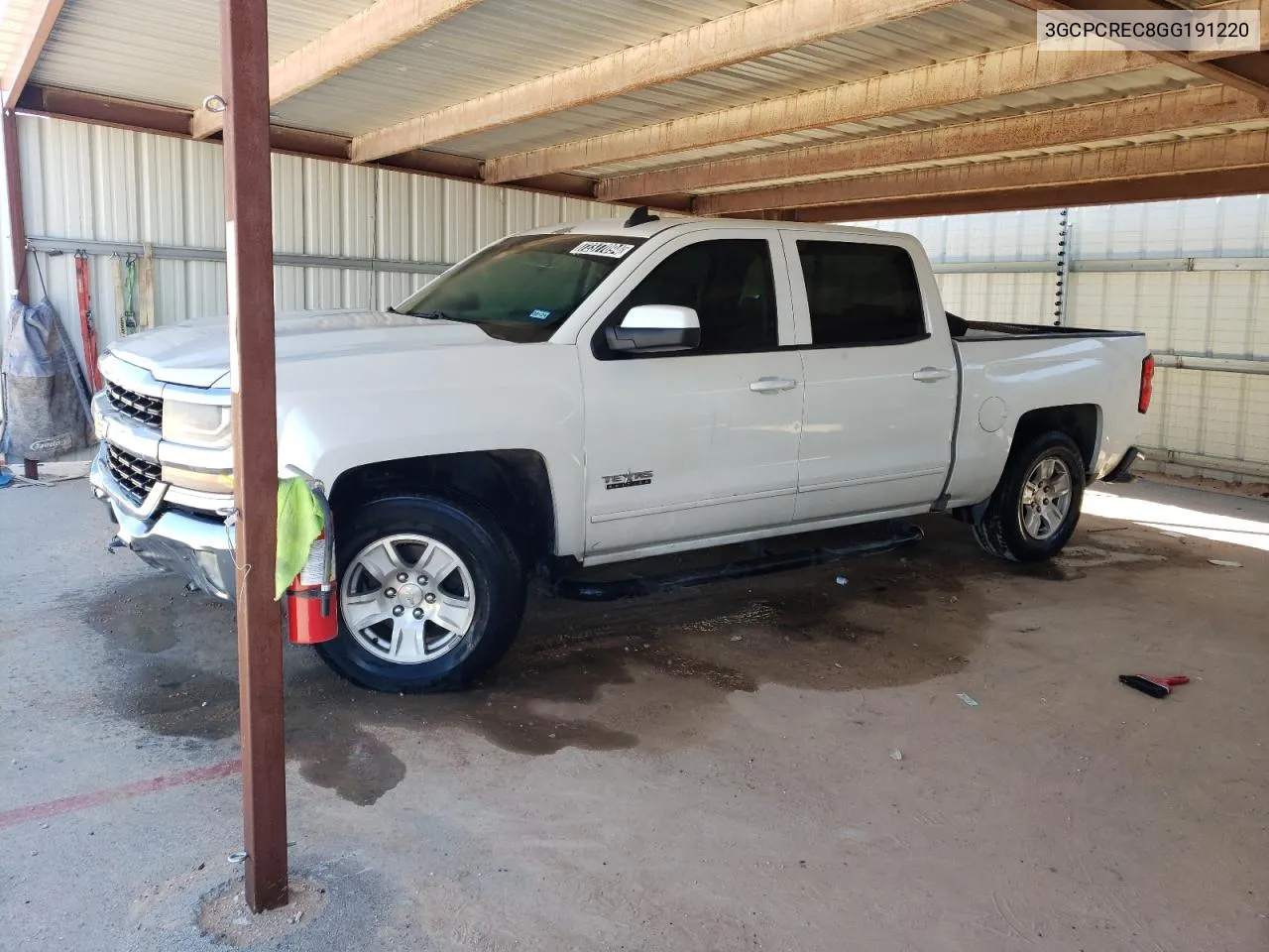 2016 Chevrolet Silverado C1500 Lt VIN: 3GCPCREC8GG191220 Lot: 72377094