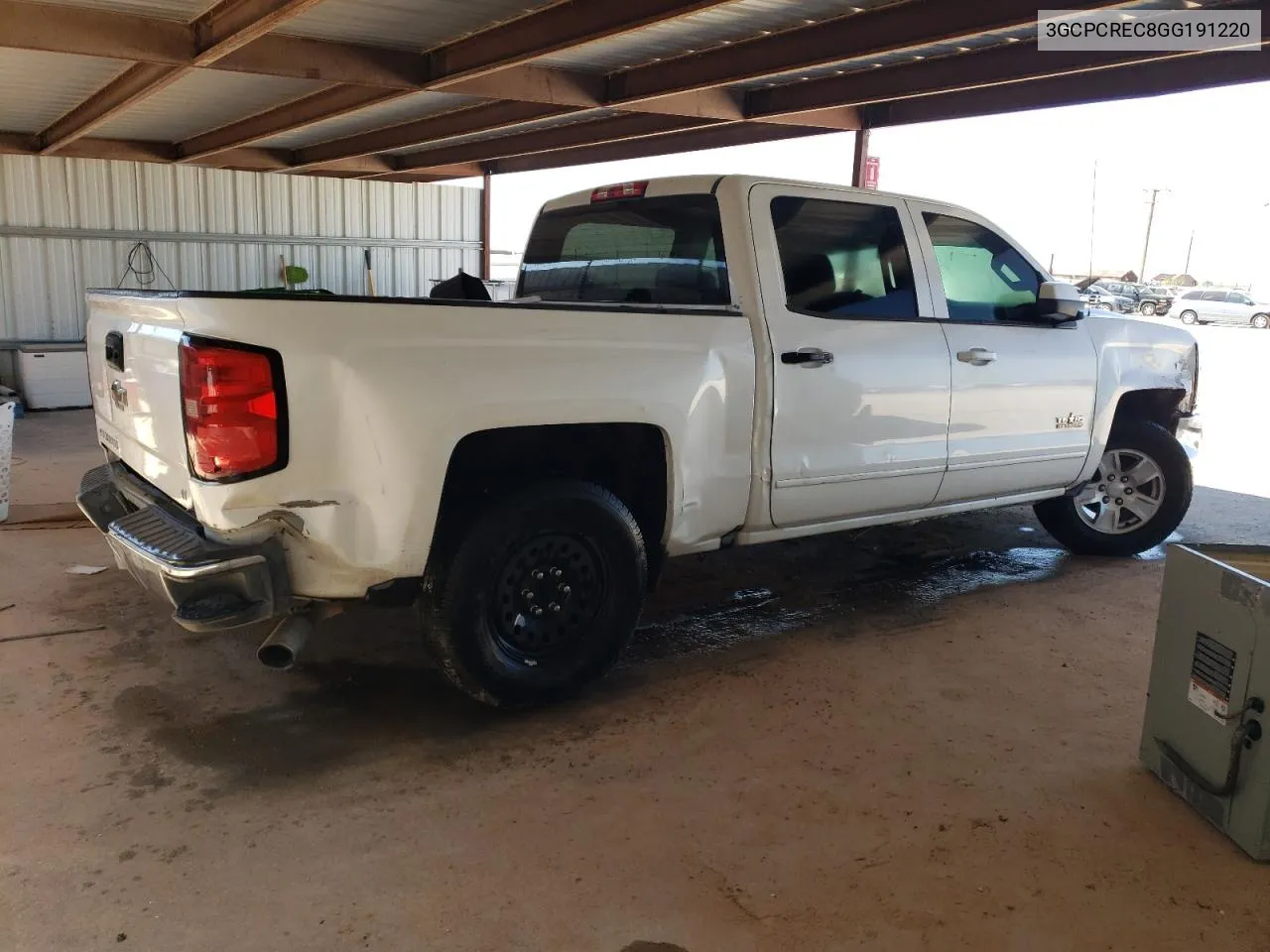 2016 Chevrolet Silverado C1500 Lt VIN: 3GCPCREC8GG191220 Lot: 72377094