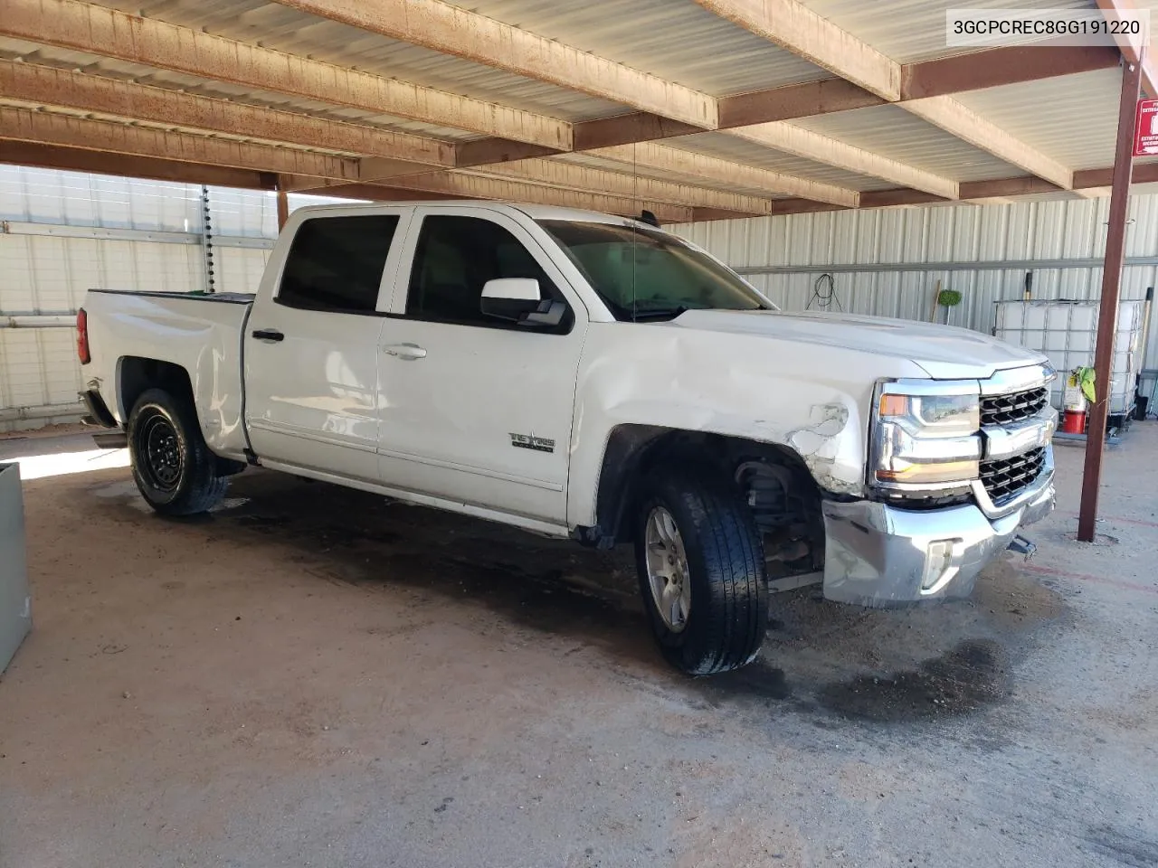 2016 Chevrolet Silverado C1500 Lt VIN: 3GCPCREC8GG191220 Lot: 72377094