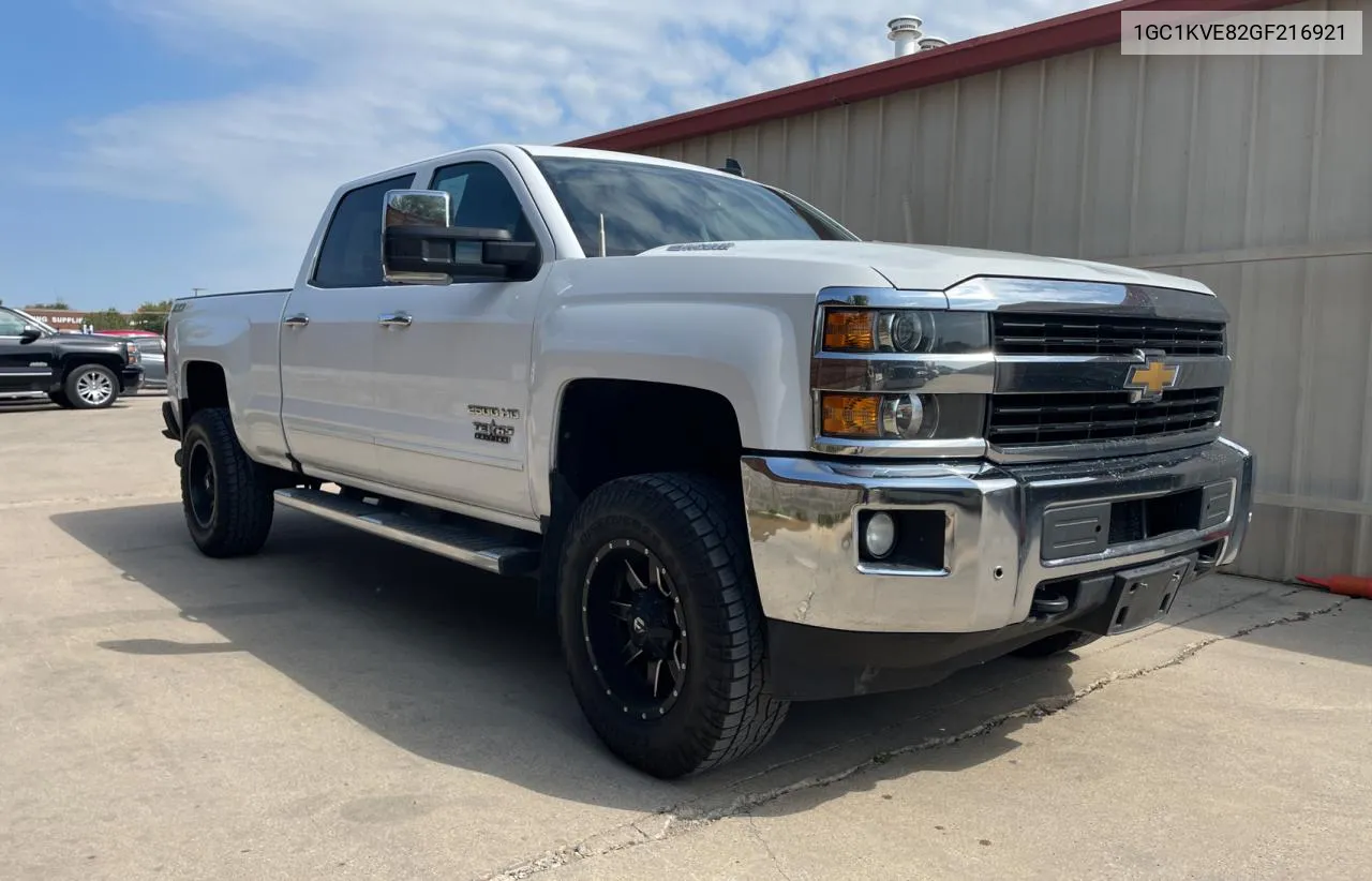 2016 Chevrolet Silverado K2500 Heavy Duty Lt VIN: 1GC1KVE82GF216921 Lot: 72379844