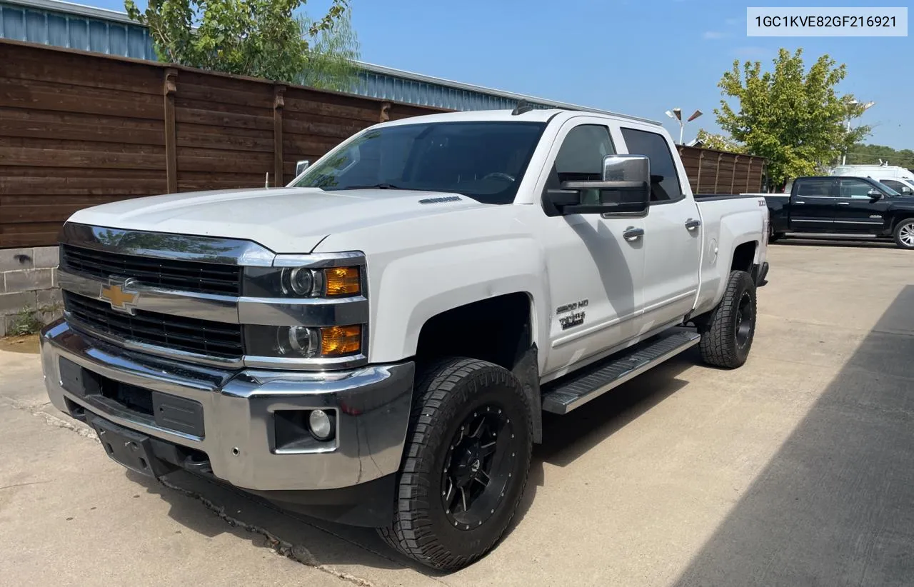 2016 Chevrolet Silverado K2500 Heavy Duty Lt VIN: 1GC1KVE82GF216921 Lot: 72379844