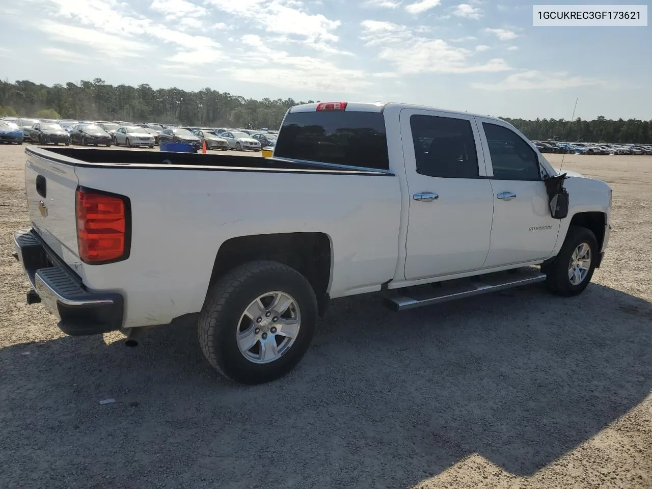 2016 Chevrolet Silverado K1500 Lt VIN: 1GCUKREC3GF173621 Lot: 72381514