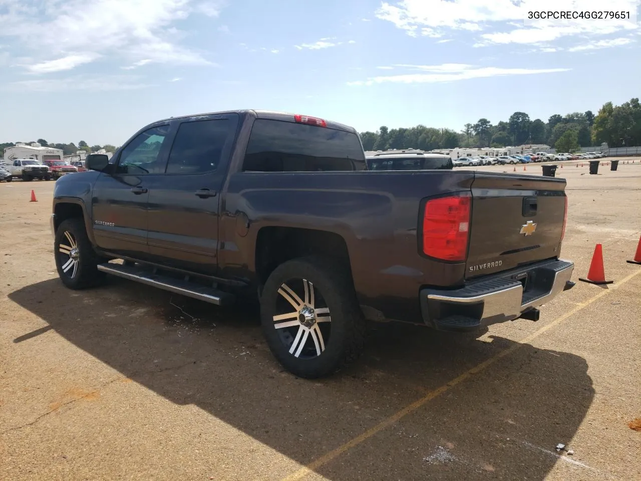 2016 Chevrolet Silverado C1500 Lt VIN: 3GCPCREC4GG279651 Lot: 72556704