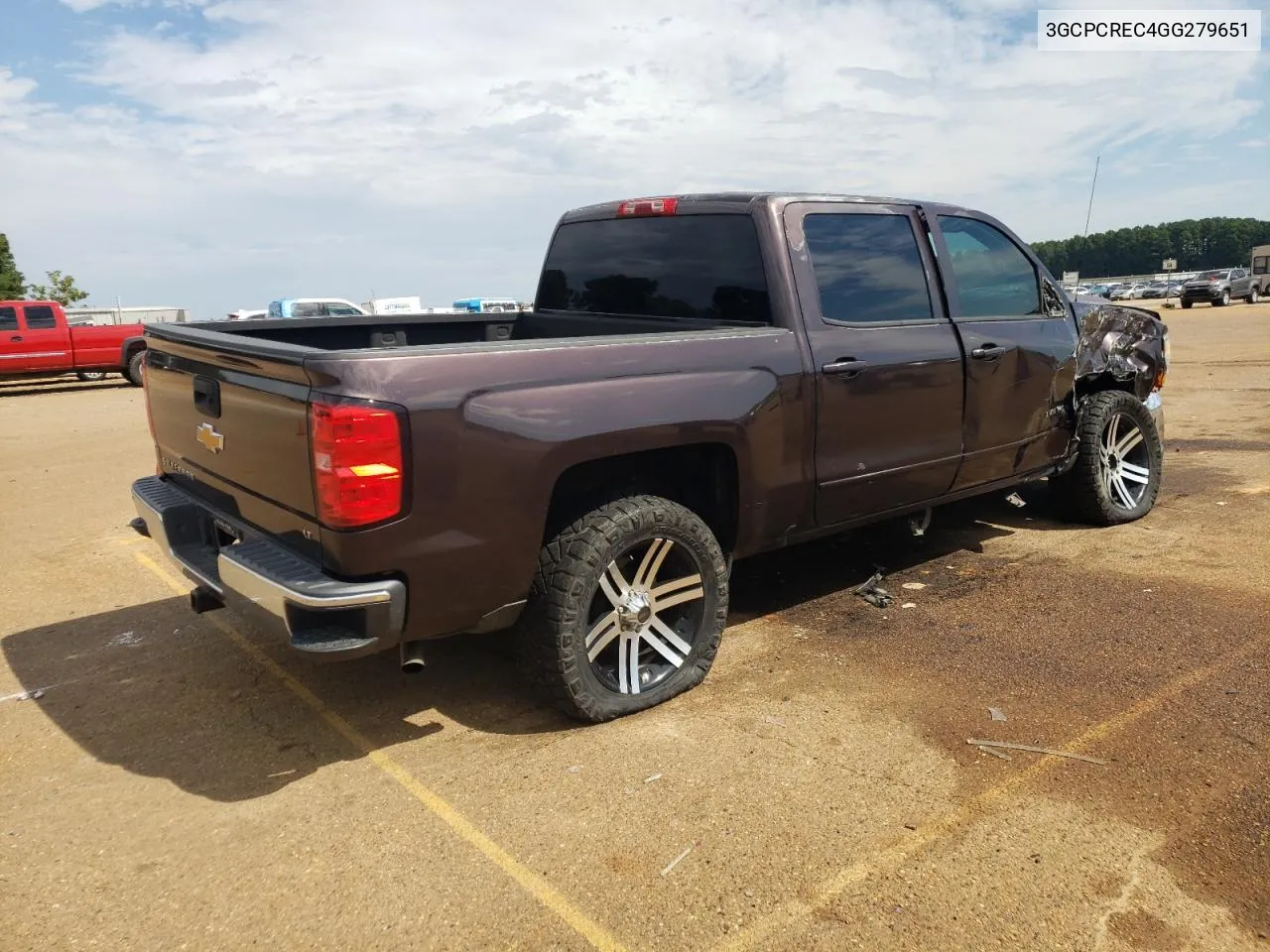 2016 Chevrolet Silverado C1500 Lt VIN: 3GCPCREC4GG279651 Lot: 72556704