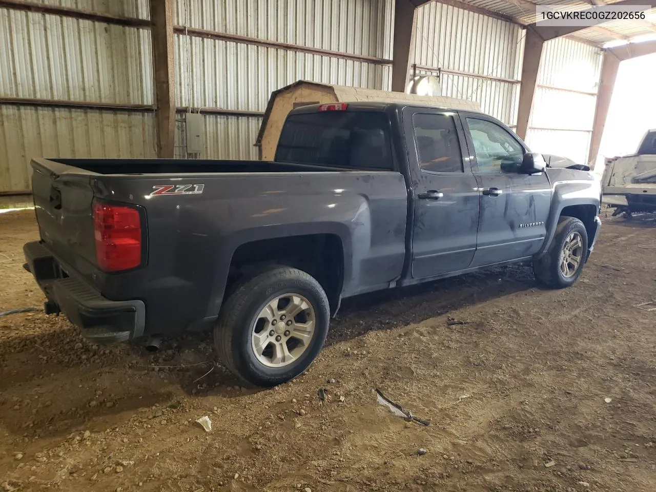 2016 Chevrolet Silverado K1500 Lt VIN: 1GCVKREC0GZ202656 Lot: 72615654