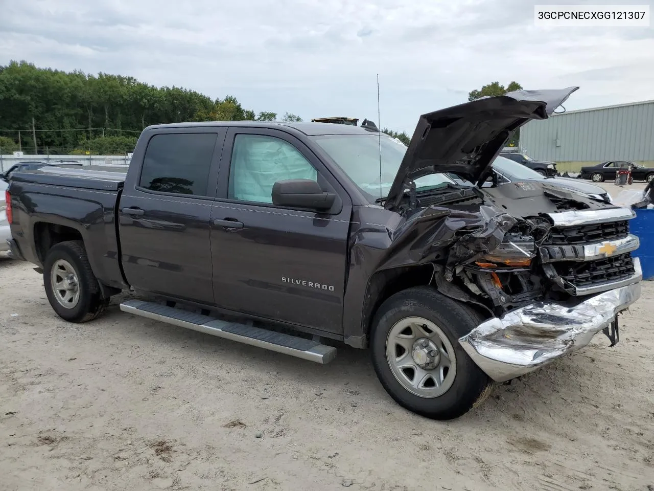 2016 Chevrolet Silverado C1500 VIN: 3GCPCNECXGG121307 Lot: 72630844