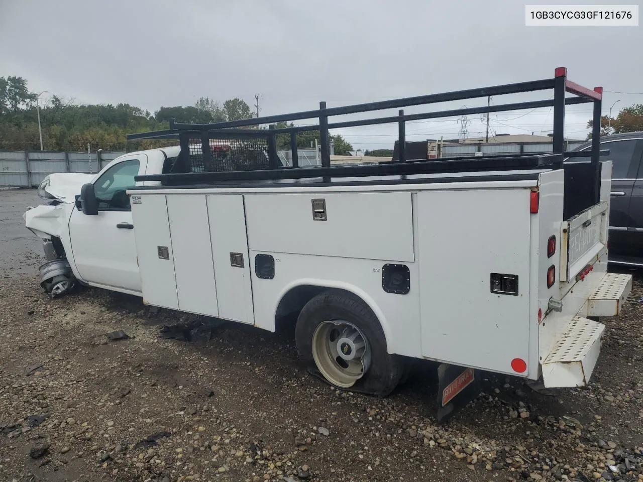 1GB3CYCG3GF121676 2016 Chevrolet Silverado C3500